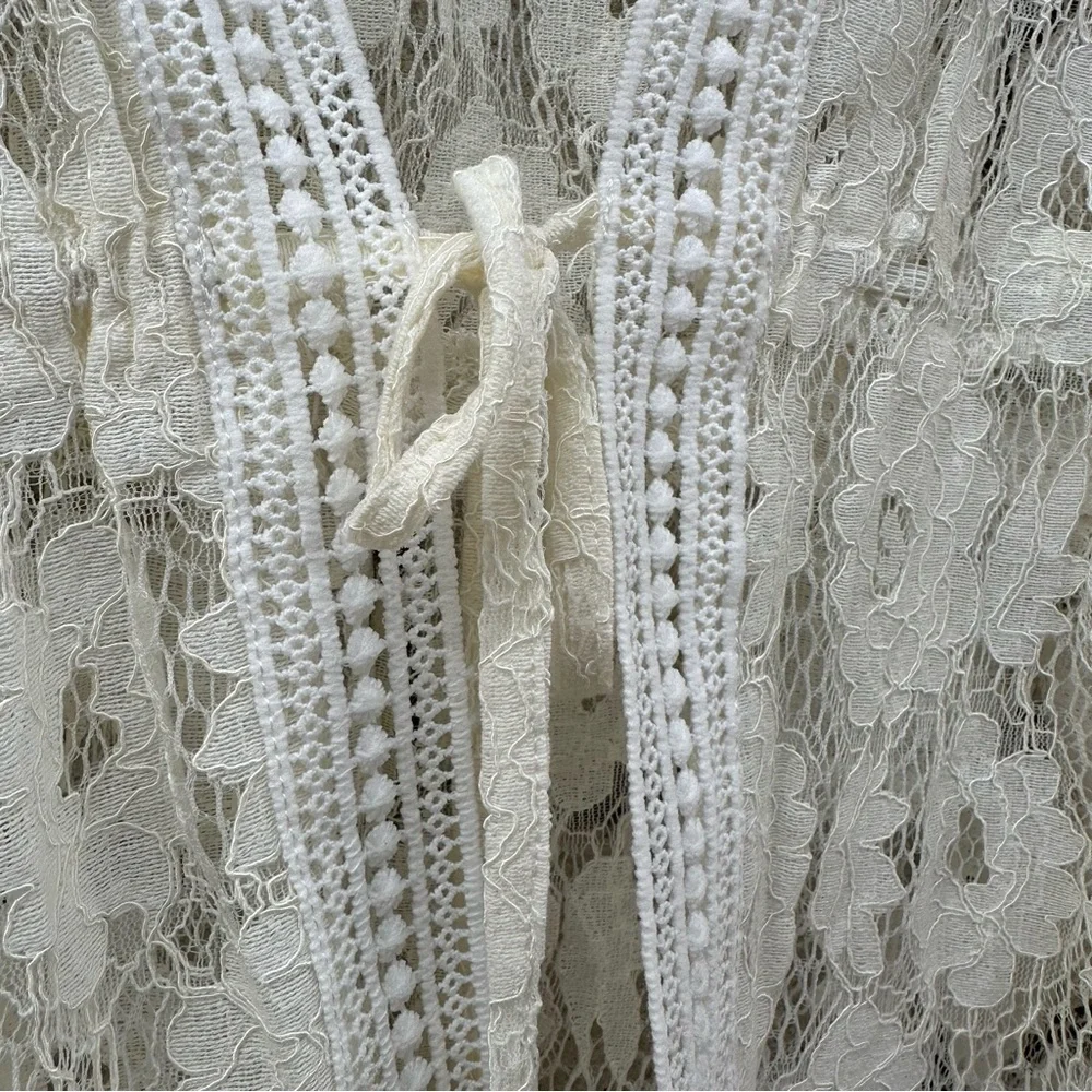 Peach beautiful ivory
